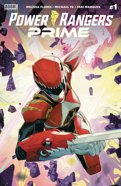 Power Rangers Prime 1 Comic Dan Mora Regular Boom! Studios 2024