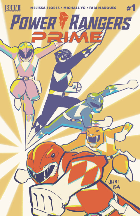 Power Rangers Prime 1 Comic Juni Ba Variant Boom! Studios 2024