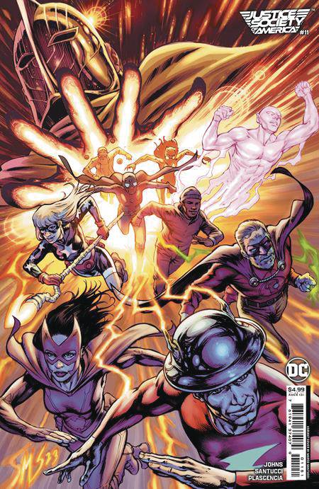 Justice Society of America, Vol. 4 11 Comic Marco Santucci Variant DC Comics 2024