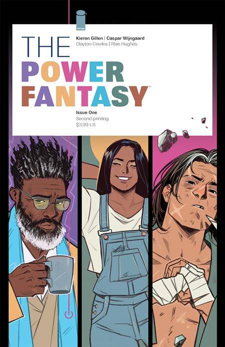 The Power Fantasy 1 Comic 2nd Printing Caspar Wijngaard Image Comics 2024