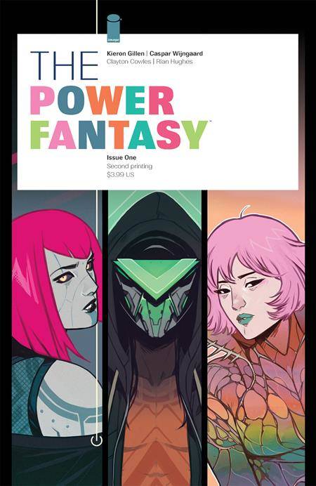 The Power Fantasy 1 Comic 2nd Printing Caspar Wijngaard Variant Image Comics 2024