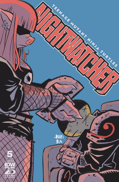 Teenage Mutant Ninja Turtles: Nightwatcher 5 Comic Juni Ba Variant IDW Publishing 2025