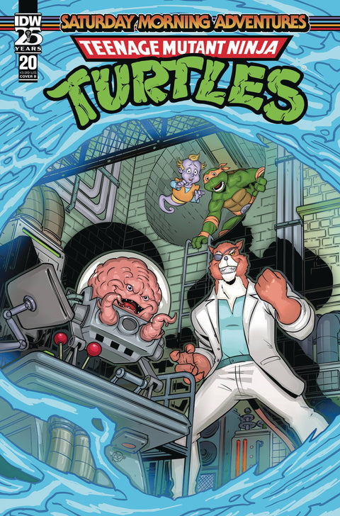Teenage Mutant Ninja Turtles: Saturday Morning Adventures Continued 20 Comic Ariel Medel Variant IDW Publishing 2025