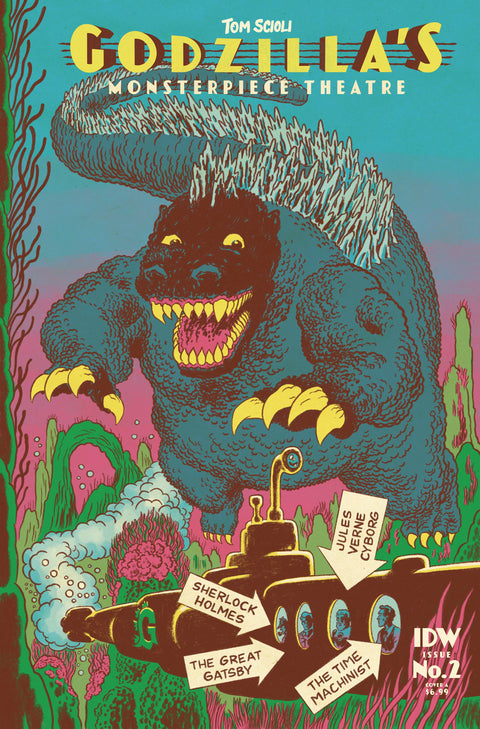 Godzilla's Monsterpiece Theatre 2 Comic Tom Scioli IDW Publishing 2024