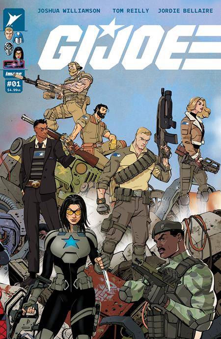 G.I. Joe, Vol. 1 (Image) 1 Comic Tom Reilly Foil Variant Image Comics 2024