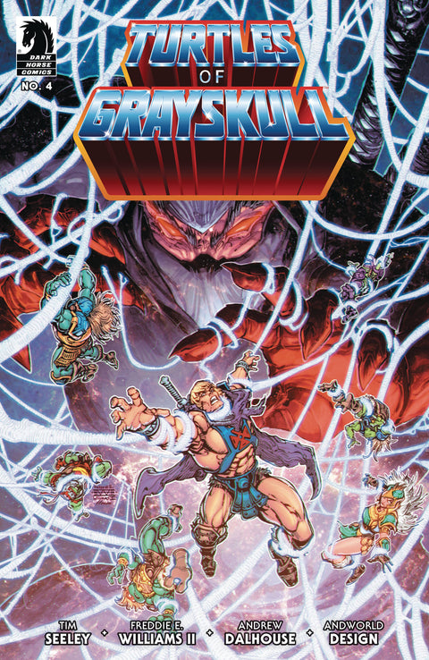 Masters of the Universe / Teenage Mutant Ninja Turtles: Turtles of Grayskull 4 Comic Freddie Williams II Regular Dark Horse Comics 2025