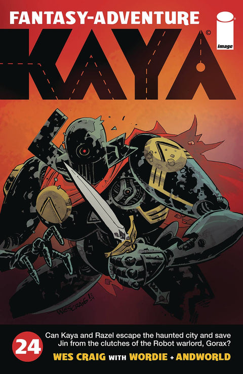 Kaya (Image Comics) 24 Comic Wes Craig Image Comics 2025