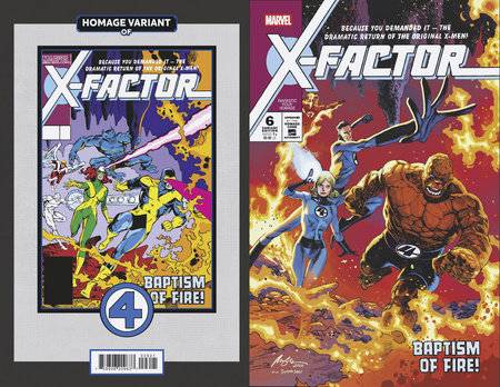 X-Factor, Vol. 5 6 Comic Rafael Albuquerque Homage Variant Marvel Comics 2025