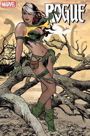 Rogue: The Savage Land 1 Comic Adam Hughes Foil Variant Marvel Comics 2025