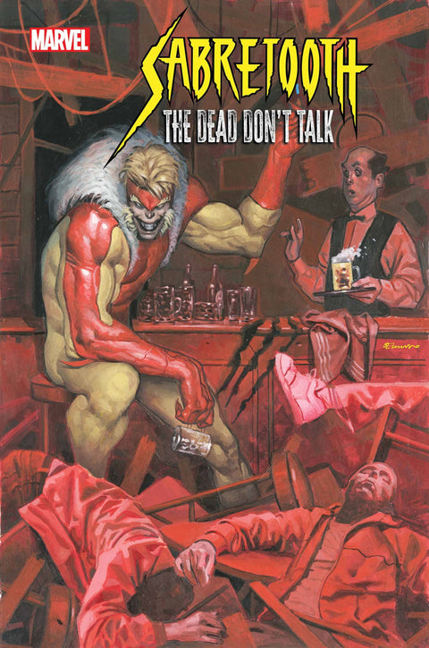 Sabretooth: The Dead Don't Talk 1 Comic Fabrizio De Tommaso Variant Marvel Comics 2024