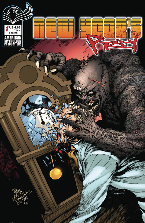 New Years Prey 1 Comic Martinez American Mythology 2024