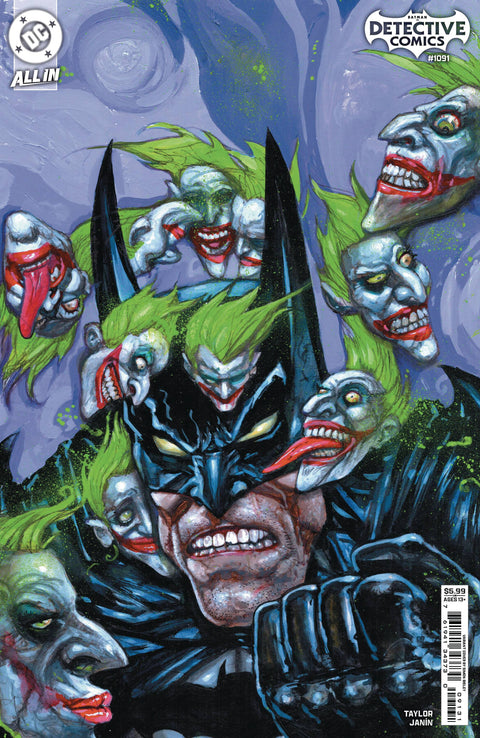 Detective Comics, Vol. 3 1091 Comic Simon Bisley Variant DC Comics 2024