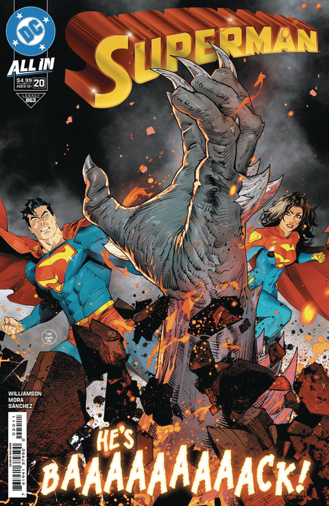 Superman, Vol. 6 20 Comic Dan Mora Regular DC Comics 2024