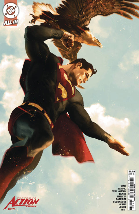 Action Comics, Vol. 3 1075 Comic Sebastian Fiumara Variant DC Comics 2024