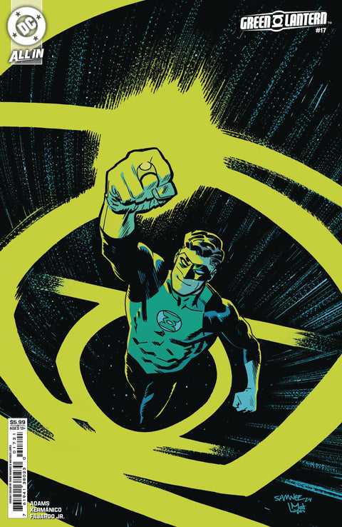 Green Lantern, Vol. 8 17 Comic Chris Samnee Variant DC Comics 2024