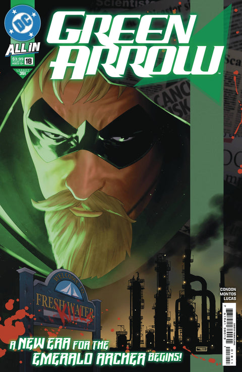 Green Arrow, Vol. 7 18 Comic Taurin Clarke Regular DC Comics 2024