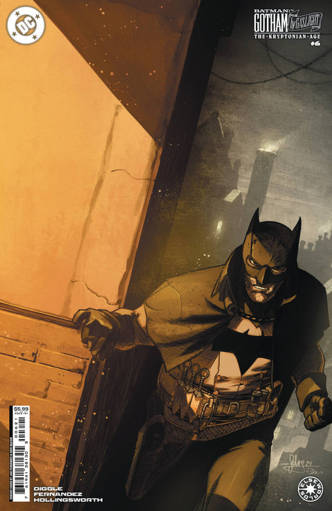 Batman: Gotham by Gaslight - The Kryptonian Age 6 Comic Javier Fernández Variant DC Comics 2024