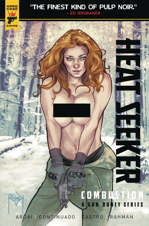 Heat Seeker: Combustion - A Gun Honey Series 2 Comic Thaddeus Robeck Nude Ploybag Titan Books 2024