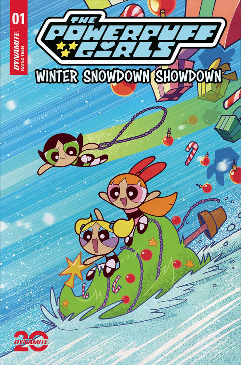 The Powerpuff Girls: Winter Snowdown Showdown 1 Comic Carlo Lauro Dynamite Entertainment 2024