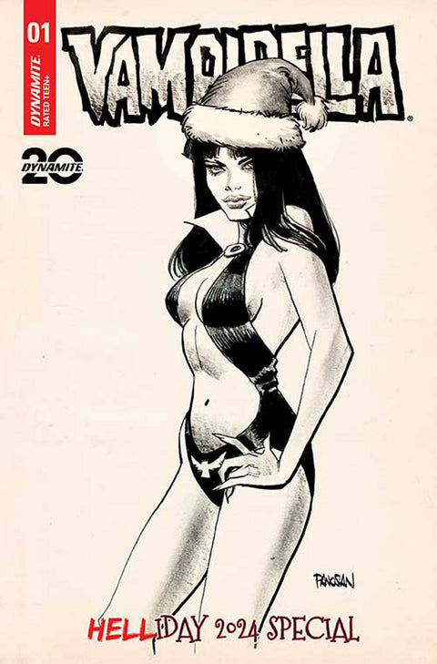 VAMPIRELLA HELLIDAY 2024 SP #1 CVR C PANOSIAN DYNAMITE