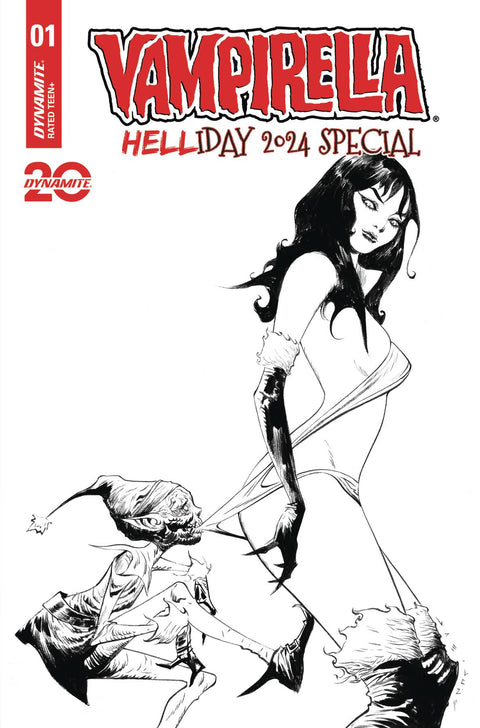 VAMPIRELLA HELLIDAY 2024 SP #1 CVR E 10 COPY INCV LEE LINE A DYNAMITE