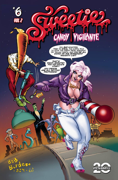 SWEETIE CANDY VIGILANTE VOL 2 #6 CVR B BURDEN (MR) DYNAMITE