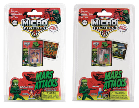 Micro Figures - Mars Attacks Assorted (2024)    Buy & Sell Comics Online Comic Shop Toronto Canada