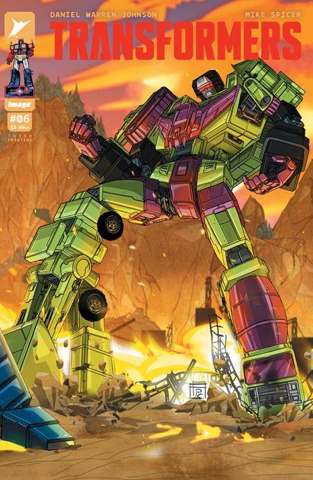 Transformers (Image) 6 Comic 3rd Printing Image Comics 2024