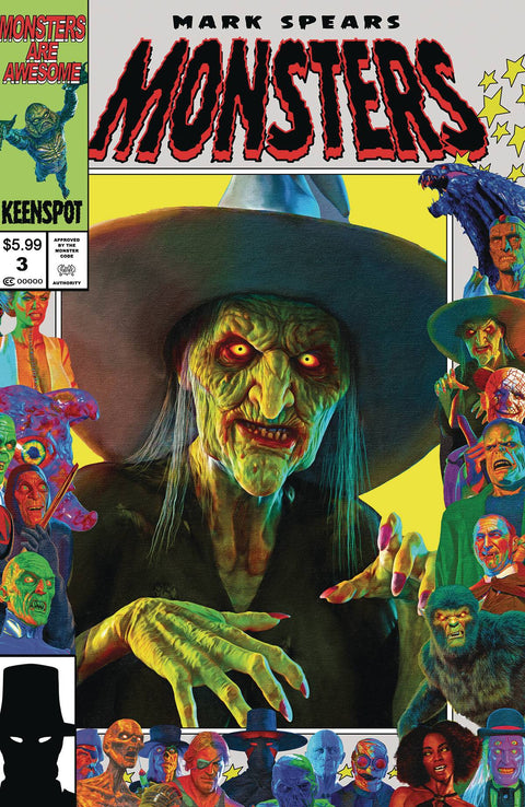 Mark Spears Monsters 3 Comic Mark Spears Witch Variant Keenspot Entertainment 2025