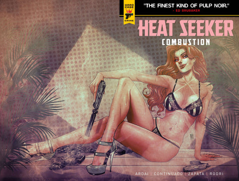 Heat Seeker Combustion: A Gun Honey Series 1 Comic BRÄO Wraparound Variant Titan Books 2024