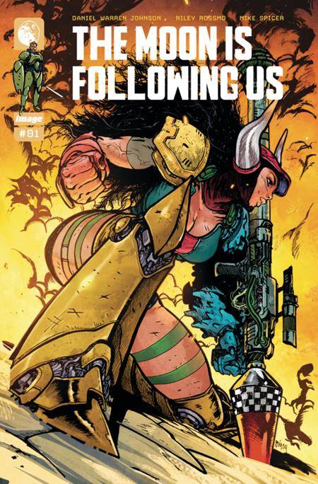 The Moon is Following Us 1 Comic 1:10 2nd Printing Johnson Image Comics 2024