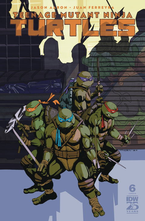 Teenage Mutant Ninja Turtles, Vol. 6 6 Comic 1:10 Carson Thorn Incentive IDW Publishing 2025