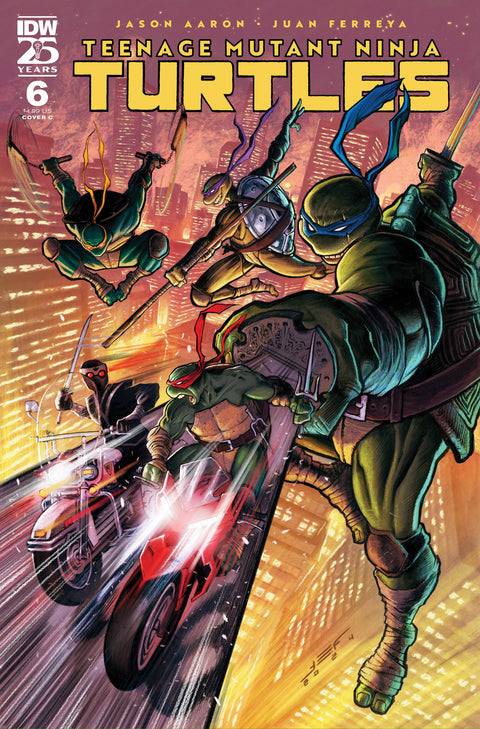 Teenage Mutant Ninja Turtles, Vol. 6 6 Comic Juan Ferreyra Variant IDW Publishing 2025