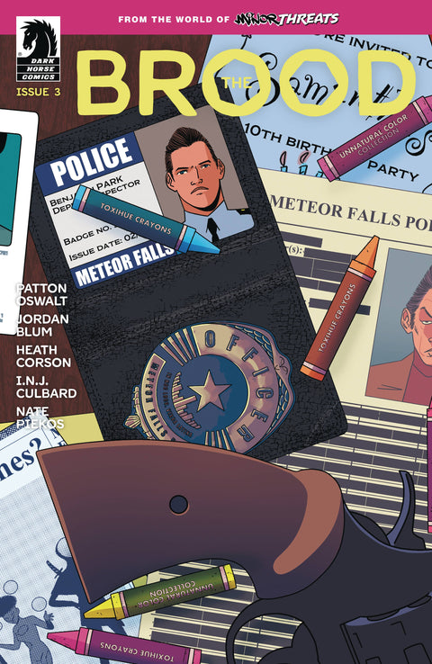 From the World of Minor Threats: The Brood 3 Comic Ian Culbard Variant Dark Horse Comics 2025