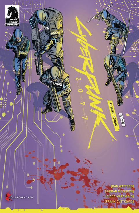 Cyberpunk 2077: Psycho Squad 1 Comic Kieran McKeown Dark Horse Comics 2025