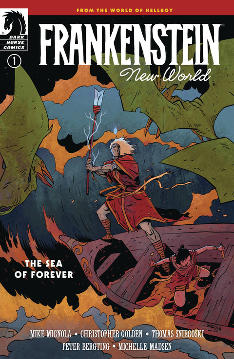 Frankenstein: New World - The Sea of Forever 1 Comic Peter Bergting Regular Dark Horse Comics 2025