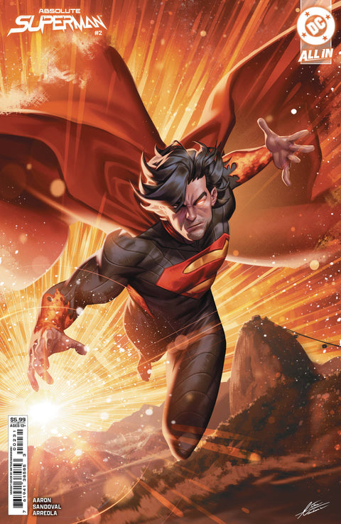 Absolute Superman 2 Comic Mateus Manhanini Variant DC Comics 2024