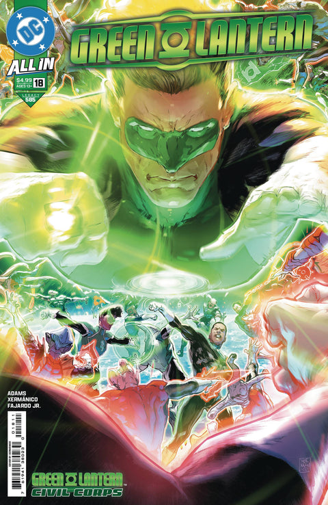 Green Lantern, Vol. 8 18 Comic Xermanico DC Comics 2024