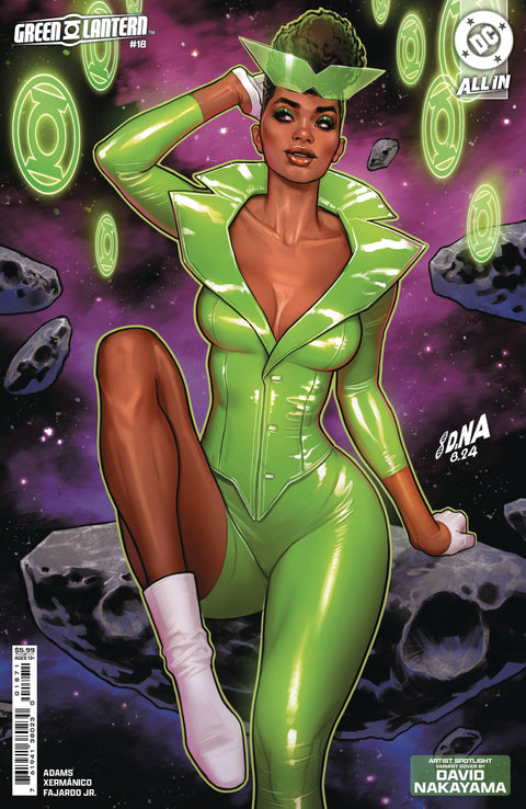 Green Lantern, Vol. 8 18 Comic David Nakayama Virgin Variant DC Comics 2024