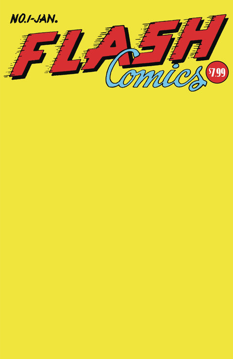 Flash, Vol. 1 1 Comic Facsimile Blank DC Comics 2024