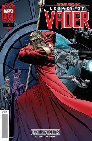 Star Wars: The Legacy of Vader 1 Comic Ramon Rosanas Jedi Knights Sneak Preview Variant Marvel Comics 2025