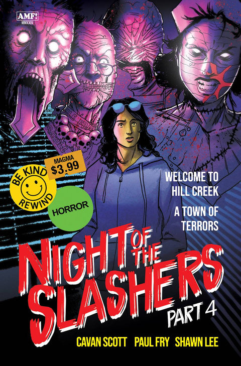 Night of the Slashers 4 Comic Fleecs Magma Comix 2025
