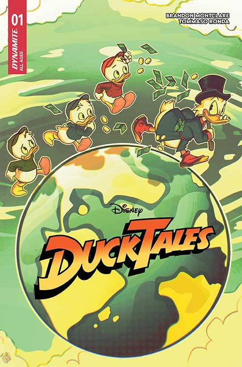 Ducktales (Dynamite Entertainment) 1 Comic 1:7 Tomaselli Foil Dynamite Entertainment 2024