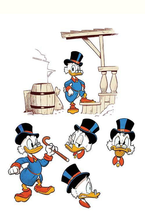 Ducktales (Dynamite Entertainment) 1 Comic 1:10 Design Virgin Dynamite Entertainment 2024