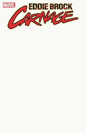Eddie Brock: Carnage 1 Comic Blank Variant Marvel Comics 2025