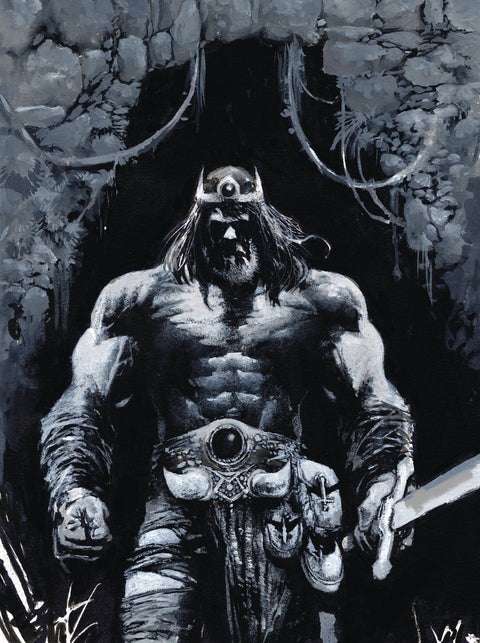 The Savage Sword of Conan (Titan Books) 6 Comic Alexander B&W Virgin Titan Comics 2024