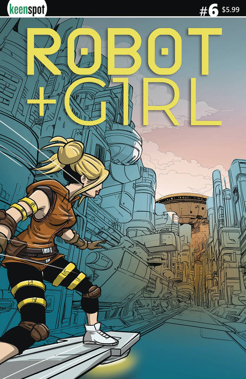 Robot + Girl 6 Comic Mike White Keenspot Entertainment 2025