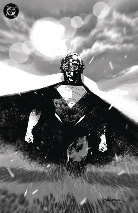 Absolute Superman: Noir Edition 1 Comic Rafa Sandoval B&W Foil Virgin Variant DC Comics 2024