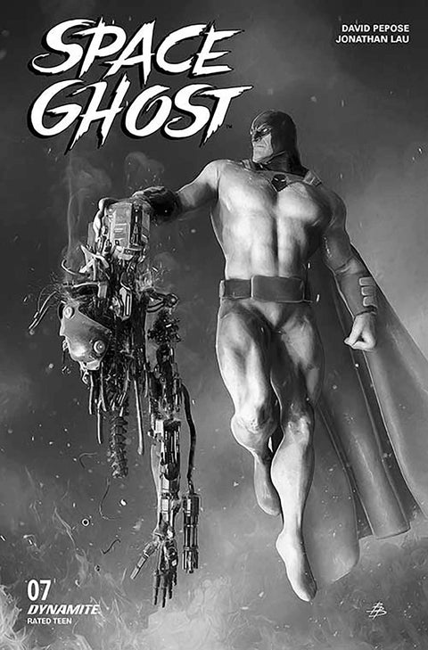 Space Ghost (Dynamite) 7 Comic 1:5 Björn Barends Incentive B&W Dynamite Entertainment 2024