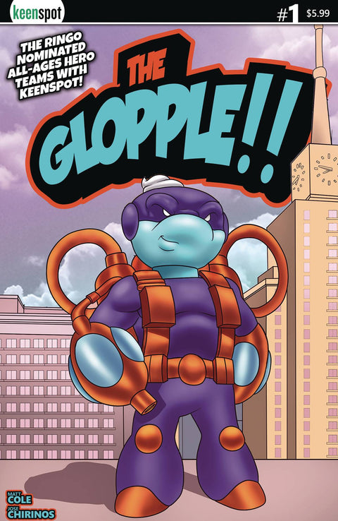 GLOPPLE #1 CVR A JOSE CHIRINOS KEENSPOT ENTERTAINMENT